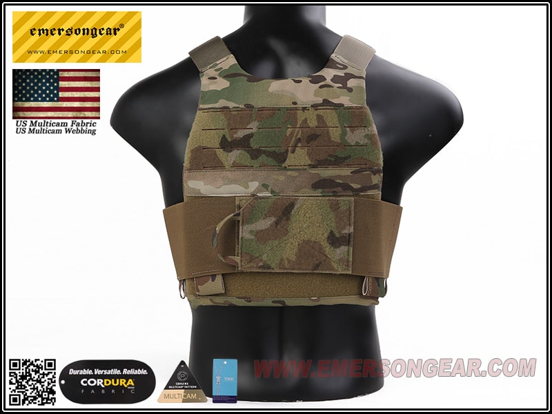 Emerson FCS Style Vest W/MK Chest Rig (Multicam)
