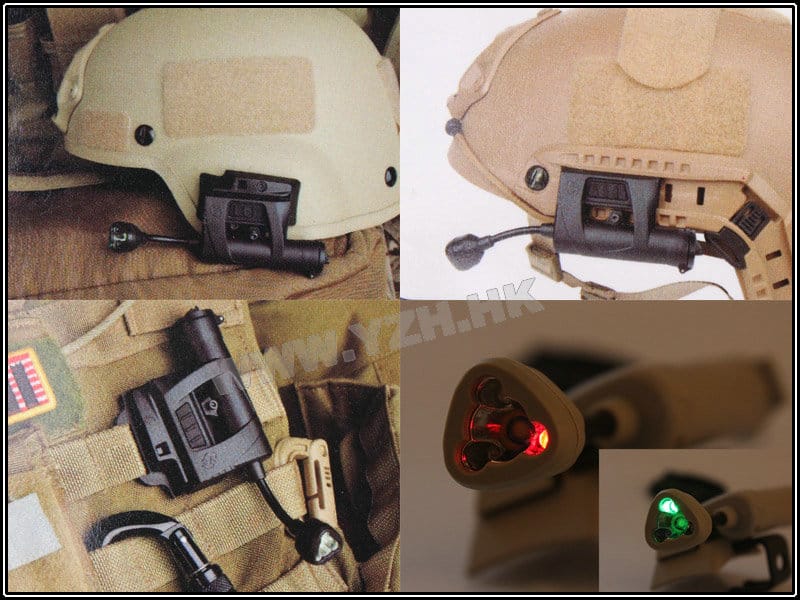 NE Charge MPLS Helmet Light Illumination Tool - DE