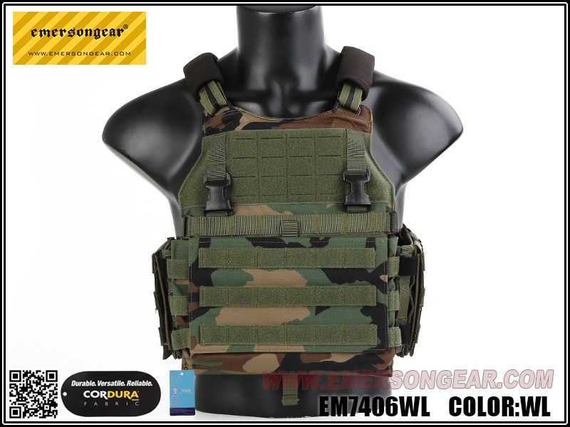 Emersongear VS Style SCARAB tactical Vest (Woodland)