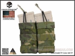 Emerson Modular Open Top Double MAG Pouch For 5.56 - Multicam Tr