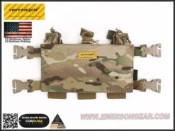 Emersongear LV Placard 5.56 Triple magazine panel Multicam