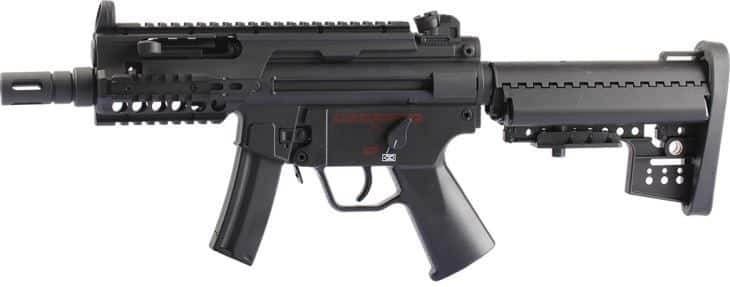 JG MP5K with Rails and M4 stock