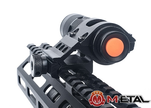 M-etal 45°Offset Flashlight/Laser Mount 1 inch / 25mm