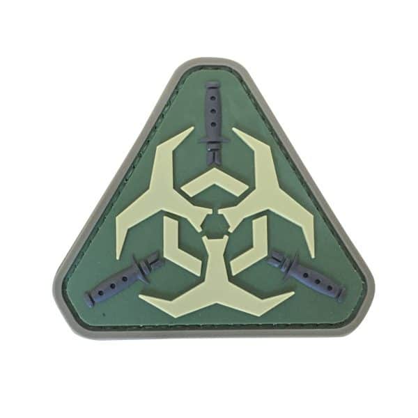 TPB Biohazard triangle morale patch (Tan)