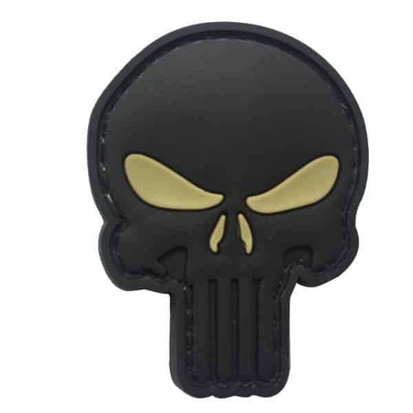TPB Punisher skull cutout morale patch (Black)