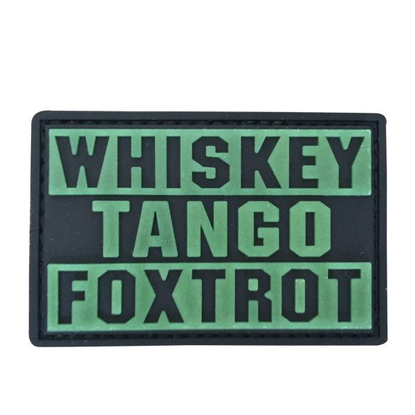 TPB Whiskey Tango Foxtrot PVC Patch