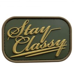 TPB Stay Classy PVC Patch - Green