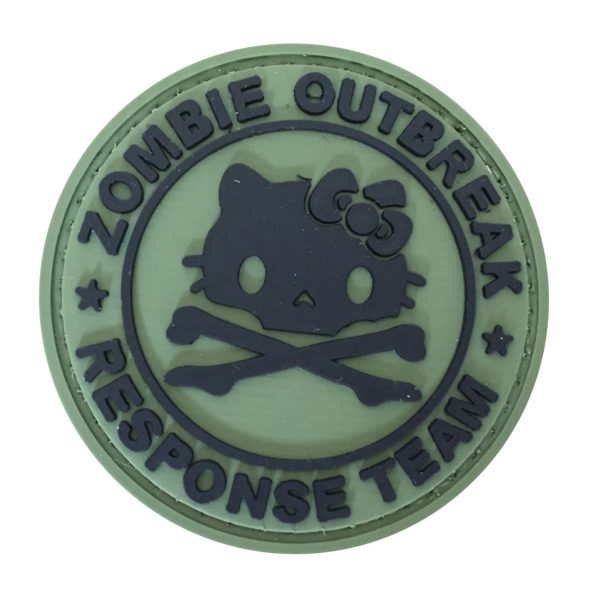 TPB Kitty Zombie outbreak Response Team  - Black / Green
