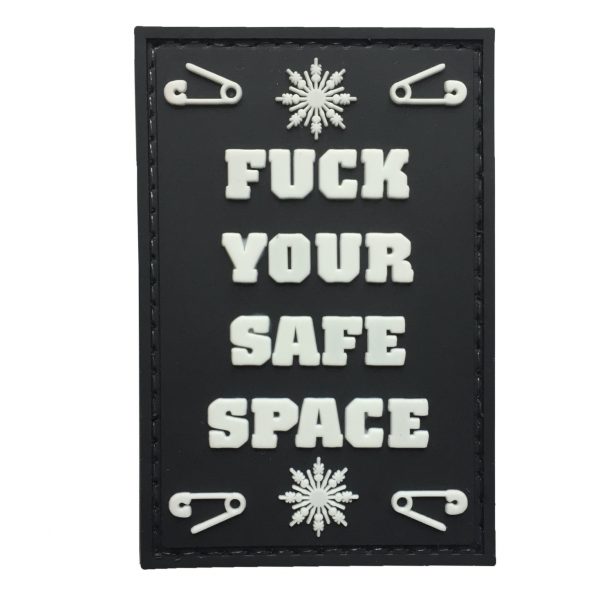 TPB F*** Your Safe Space PVC Patch - Black