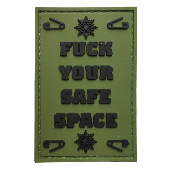 TPB F*** Your Safe Space PVC Patch - Green
