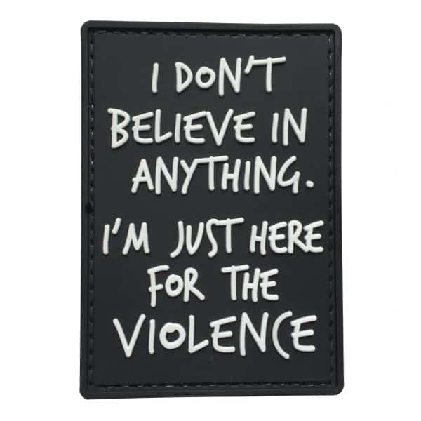 TPB I Don’t Believe In Anything PVC Patch