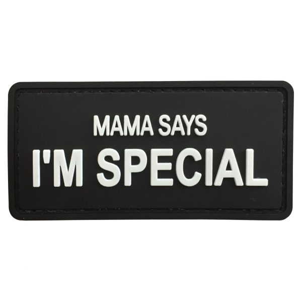 TPB Mama Says I’m Special PVC Patch - Black