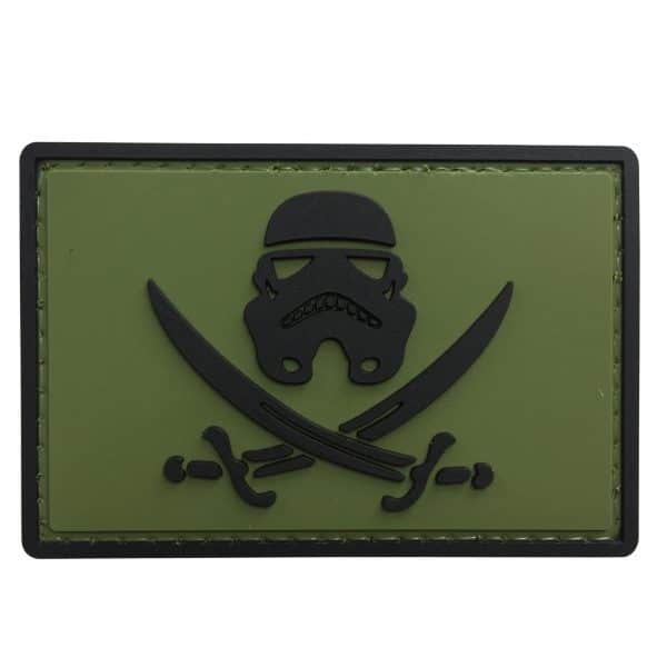 Jolly Stormtrooper PVC Patch -  Green