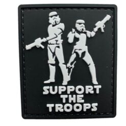 TPB Support The Troops PVC Patch - Black