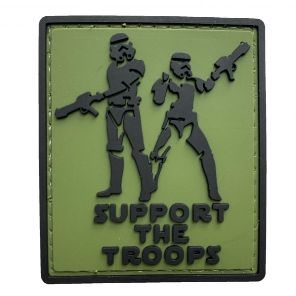 TPB Support The Troops PVC Patch - Green