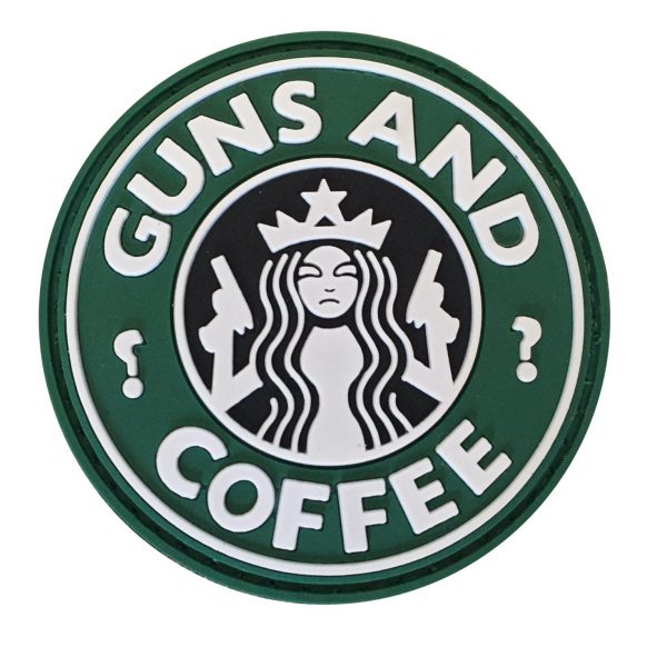 TPB Guns & Coffee PVC Patch