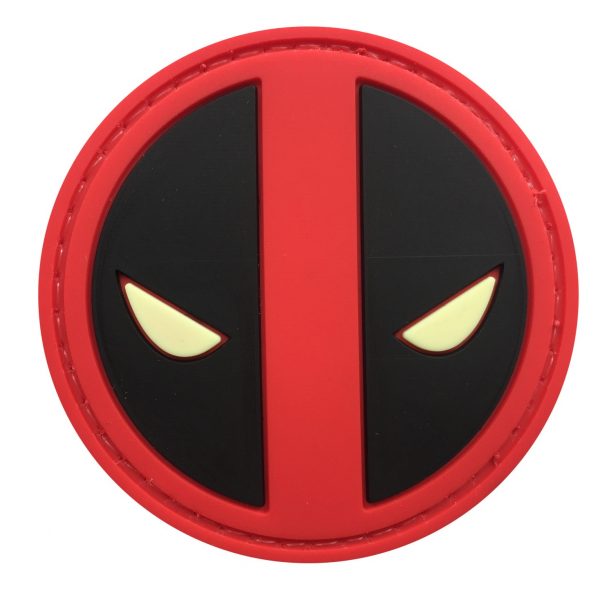 TPB DeadPool Eyes Glow In The Dark PVC Patch