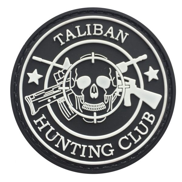 TPB Taliban Hunting Club Crossed Rifles PVC Patch