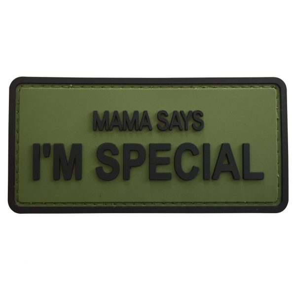 TPB Mama Says I’m Special PVC Patch - Green