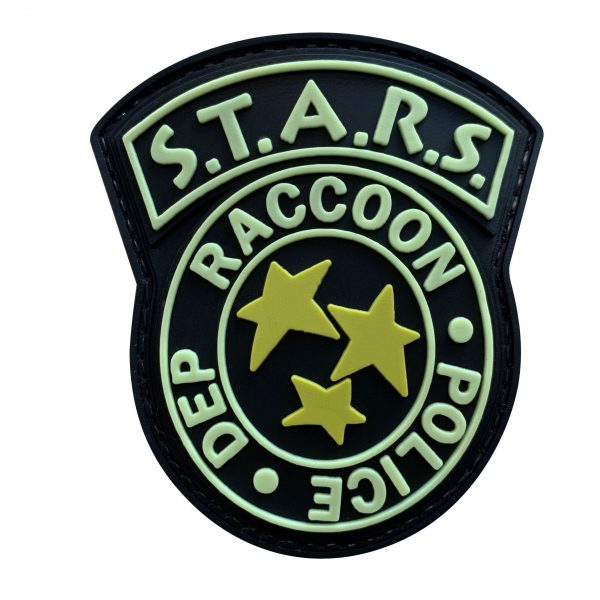 TPB S.T.A.R.S Raccoon Police Dep Morale patch - Glow