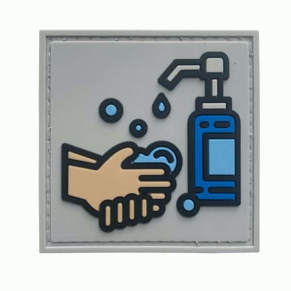 TPB Wash Your Hands With Sanitiser PVC Patch