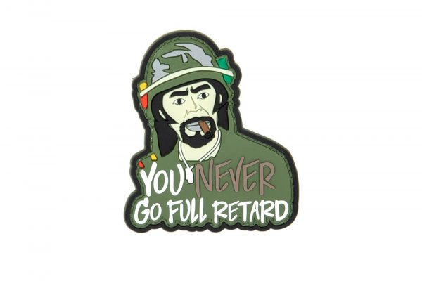 TPB Never Go Full Retard PVC Patch