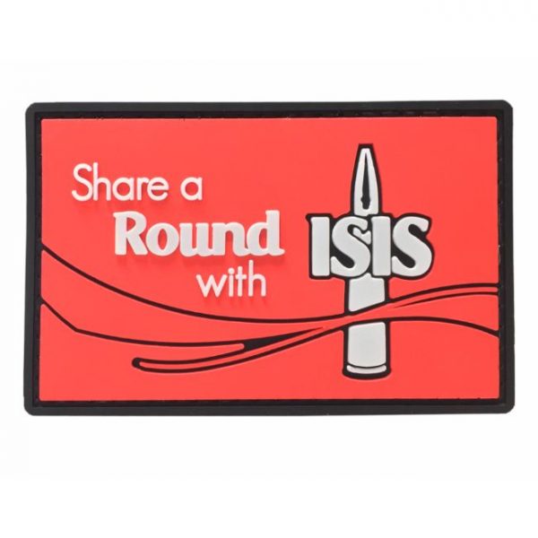 TPB Share A Round With ISIS PVC Patch