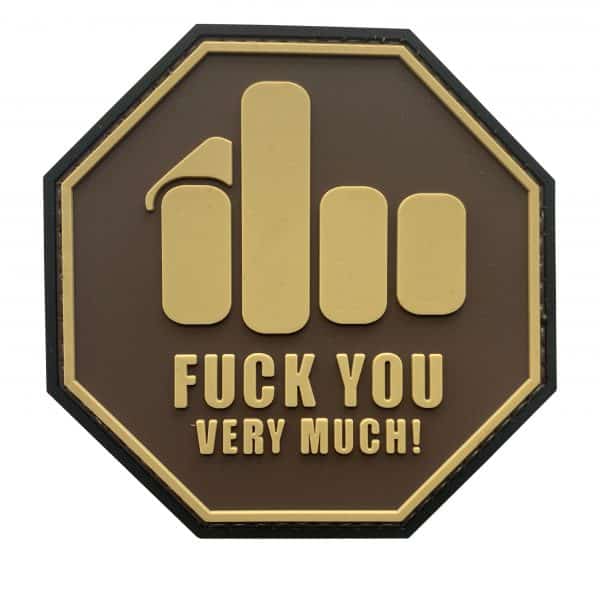 TPB F*** You Very Much PVC Patch