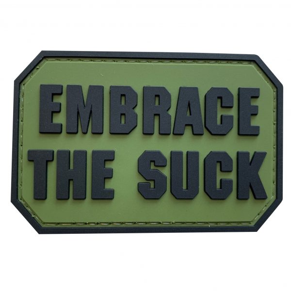 TPB Embrace The Suck PVC Patch - Green