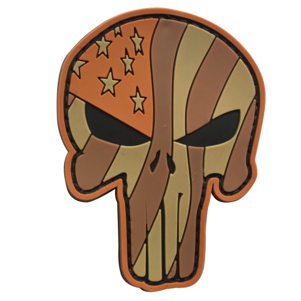 TPB Patriot Punisher- Orange PVC Patch