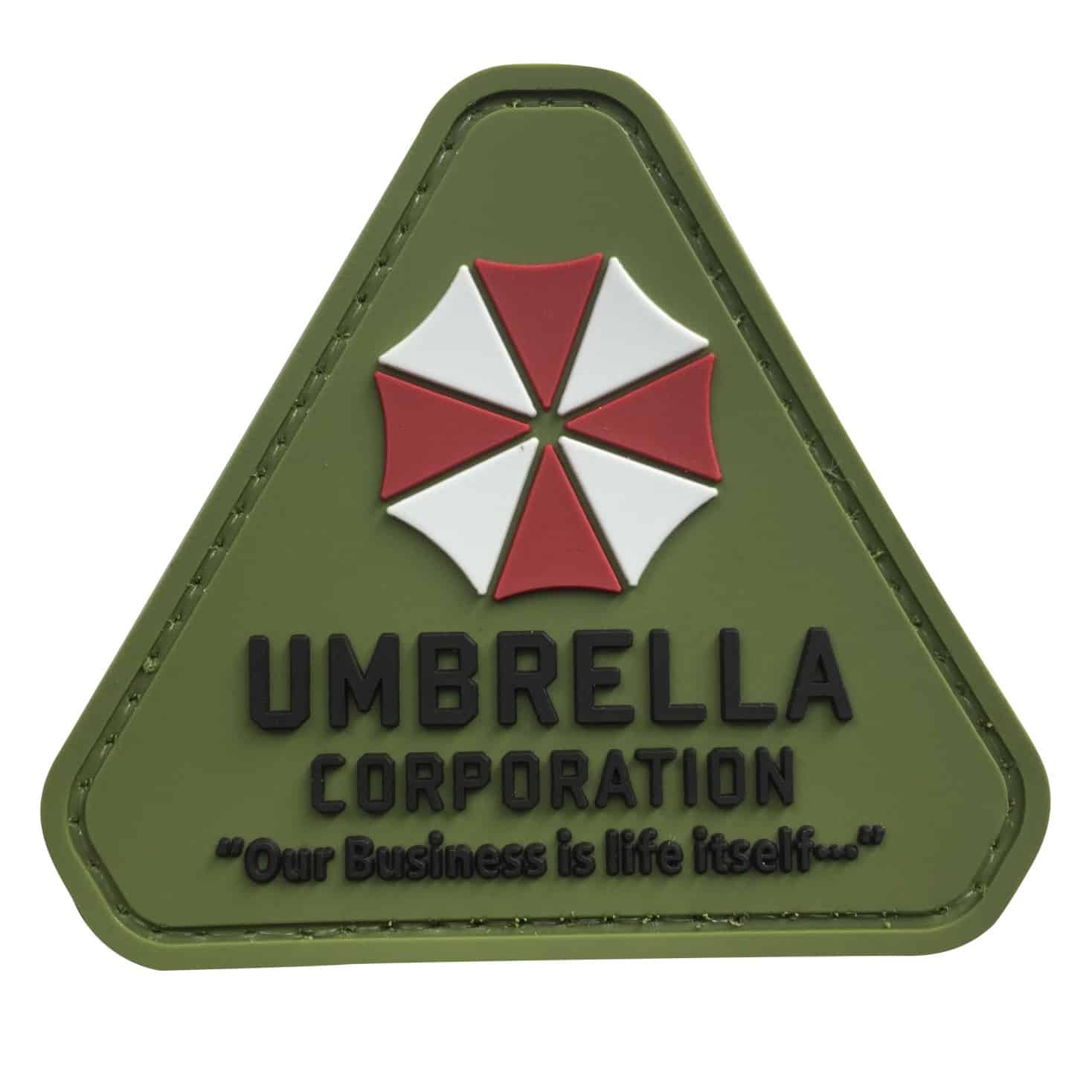 TPB Triangular Umbrella Corp PVC Patch - Green
