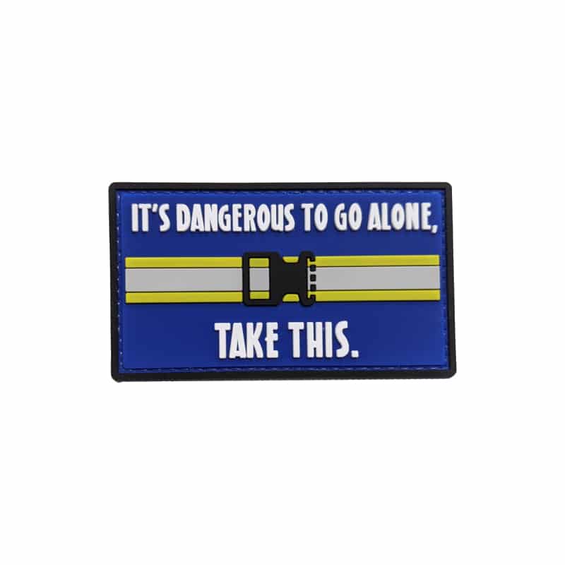 TPB Its Dangerous To Go Alone PVC Patch