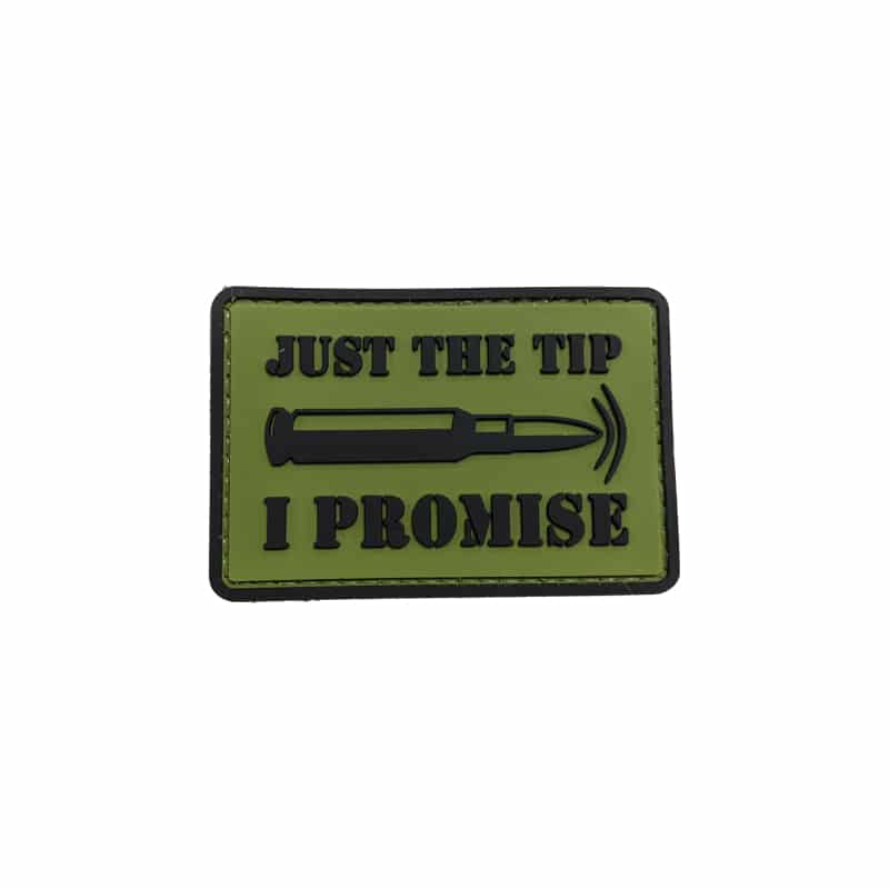 TPB Just The Tip I Promise PVC Patch - Olive