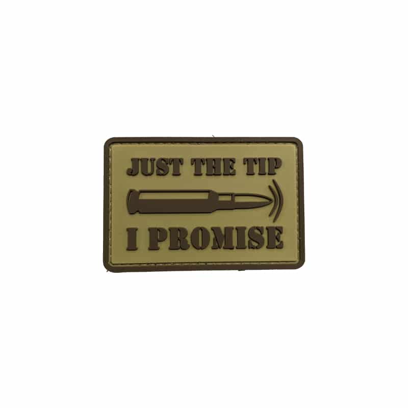 TPB Just The Tip I Promise PVC Patch - Tan