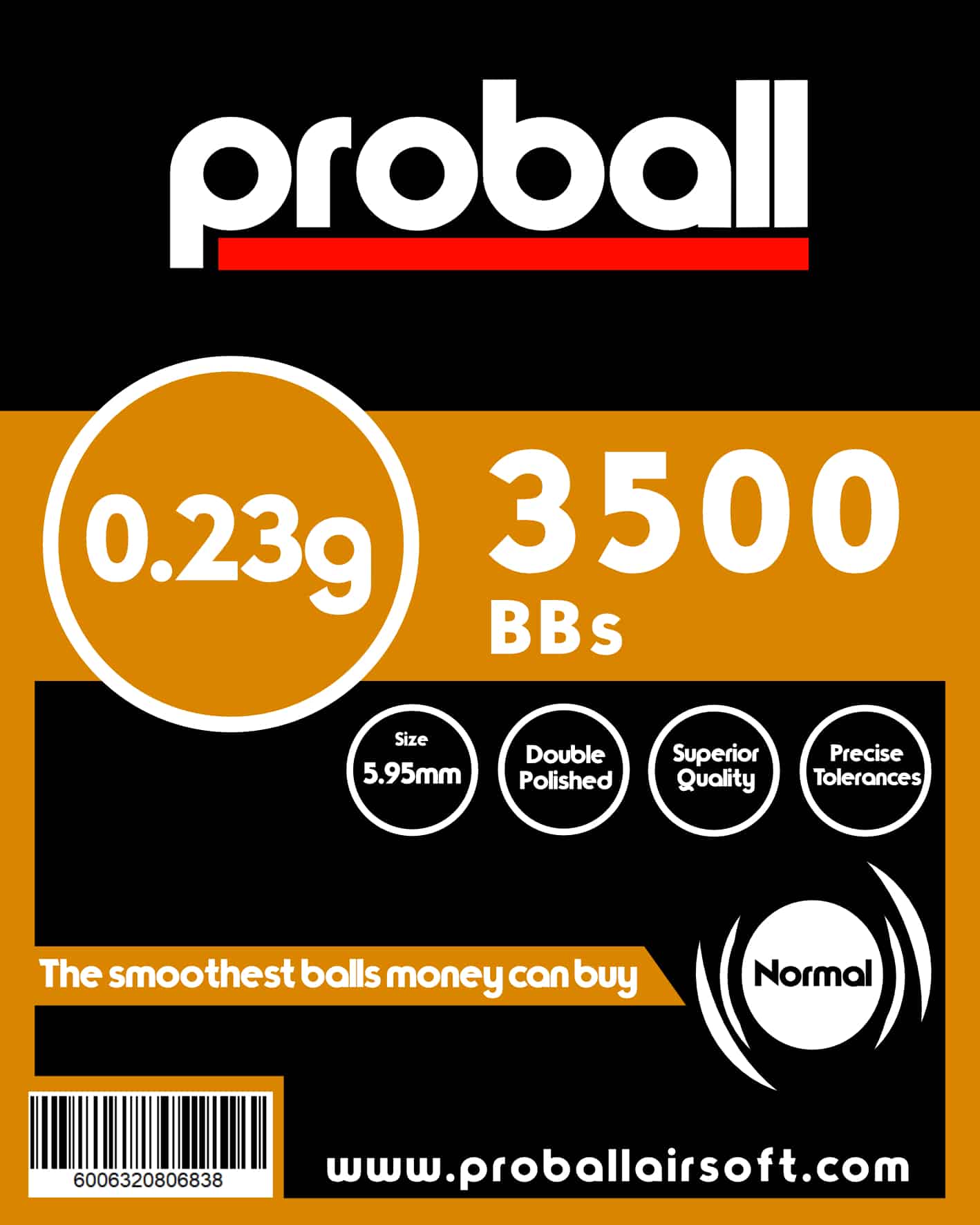 20 x Proball 0.23g Bbs (3500)