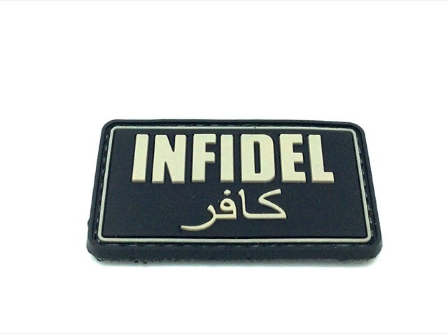 TPB 'Infidel' arabic morale patch (Black)
