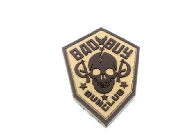 Bad Guy Gun Club patch (Tan)