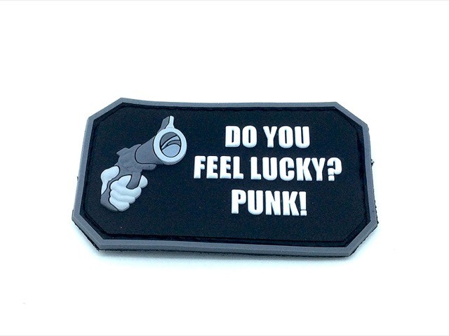 TPB Do You Feel Lucky? Punk! dirty harry velcro morale patch