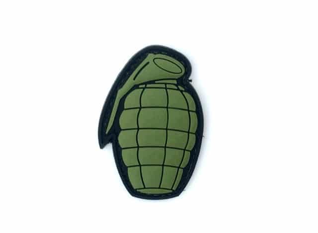 Grenade rubber patch (Green)