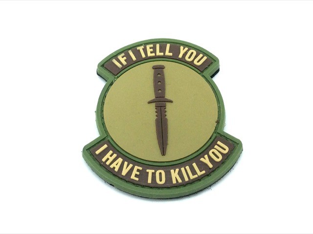 If I Tell You, I Have To Kill You patch (Coyote)