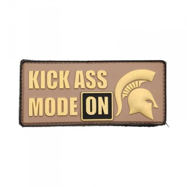 Kickass mode: ON spartan morale patch (Tan)