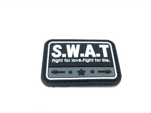 SWAT Fight for love patch (Black)