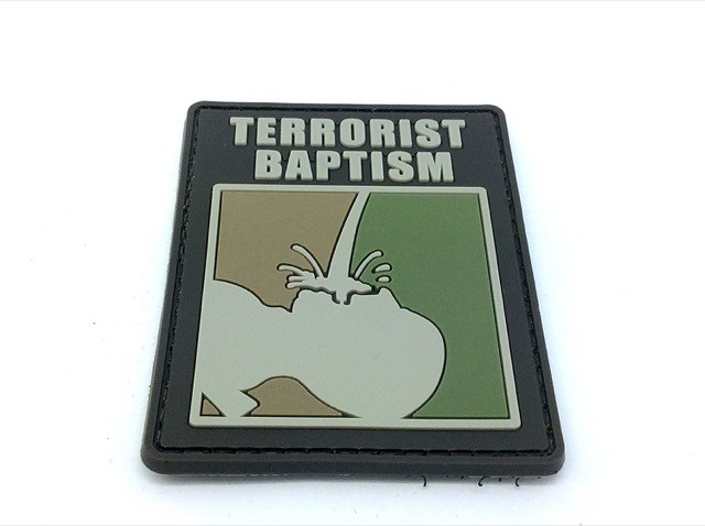 Terrorist Baptism morale patch