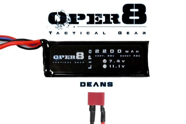 Oper8 7.4v Lipo Block  2200MAH - Deans