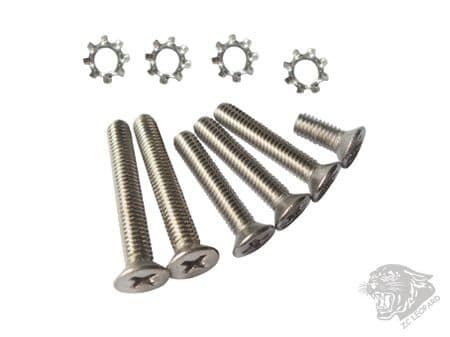 ZCI Screw set for v3 gear box - Stainless