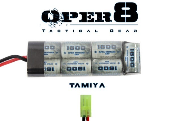 Oper8 8.4v 1600 MAH Mini Battery Tamiya