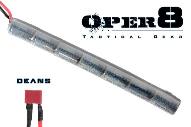 Oper8 8.4v 1600 MAH stick battery - Deans