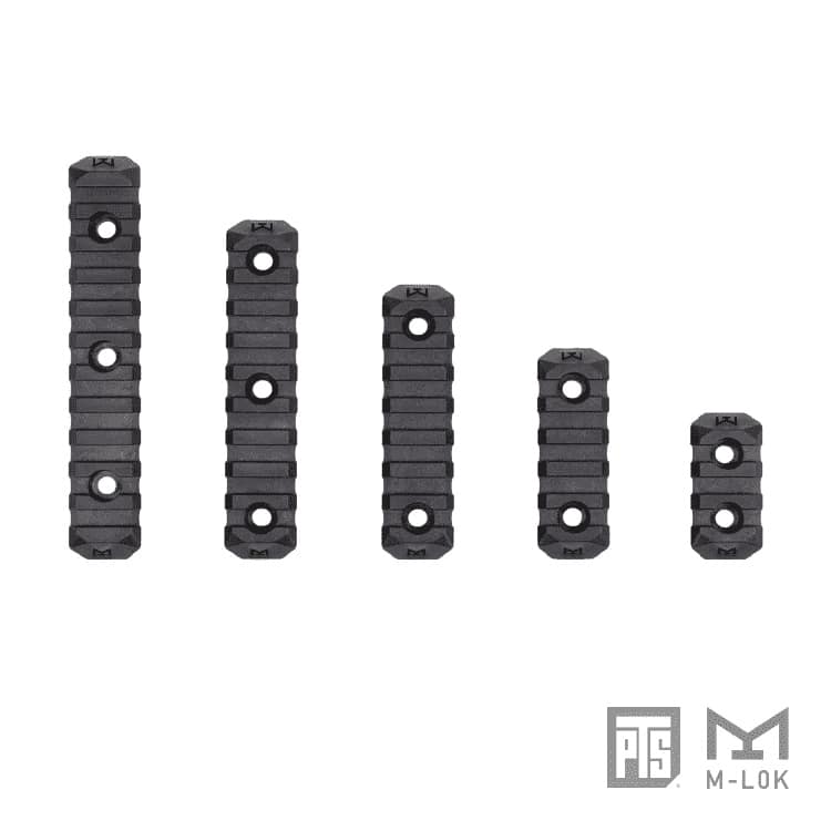 PTS Enhanced Rail 9 slot Section ERS - M-LOK