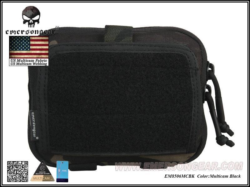 Emerson Gear Multi-purpose Admin Map Bag - Multicam Black