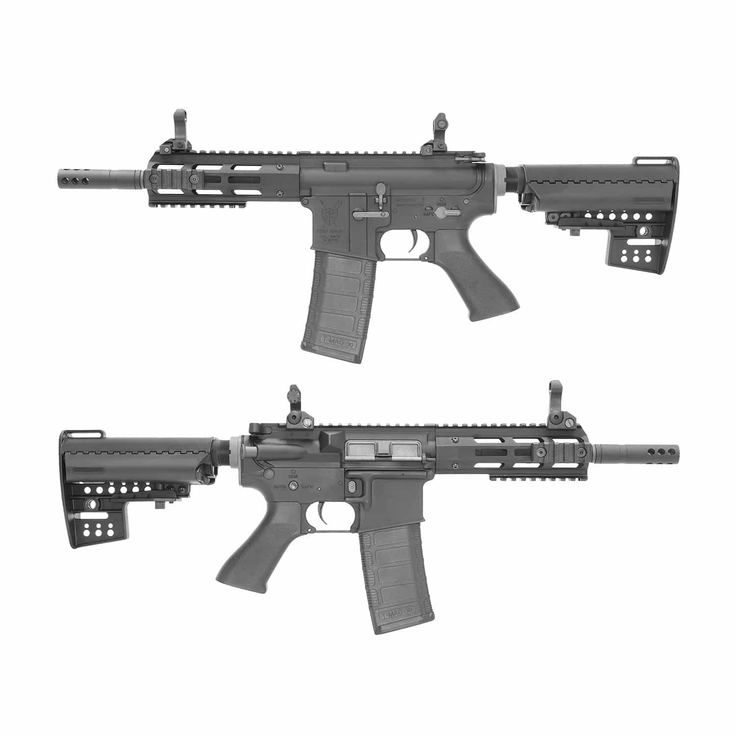 King Arms M4 TWS M-LOK CQB Ultra Grade II - Black